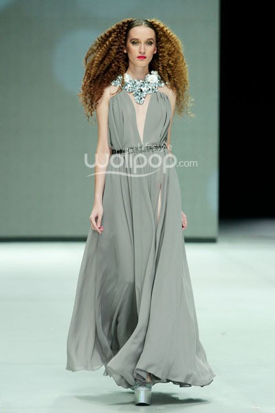 Gregorius Vici The Glitz. GARUDA INDONESIA LADIES FIRST!!. Indonesia Fashion Week 2014 at Jakarta Convention Center. Jakarta. [Foto: Mohammad Abduh/Wolipop]