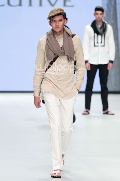 Hannie Hananto The Executive, Indonesia Fashion Week 2014 at Jakarta Convention Center. Senayan. Jakarta. [Foto: Mohammad Abduh/Wolipop]