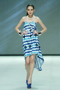 Ian Adrian But-on. ZALORA PRESENTS DIGITAL FASHION SHOW. Indonesia Fashion Week 2014 at Jakarta Convention Center. Senayan. Jakarta. [Foto: Mohammad Abduh/Wolipop]