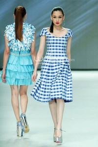 Ian Adrian But-on. ZALORA PRESENTS DIGITAL FASHION SHOW. Indonesia Fashion Week 2014 at Jakarta Convention Center. Senayan. Jakarta. [Foto: Mohammad Abduh/Wolipop]