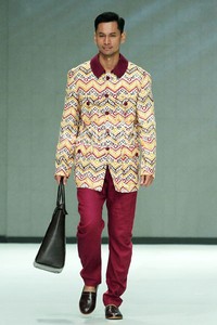 Sonny Muchlison Irregularity. ZALORA PRESENTS DIGITAL FASHION SHOW. Indonesia Fashion Week 2014 at Jakarta Convention Center. Senayan. Jakarta. [Foto: Mohammad Abduh/Wolipop]