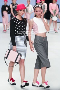 Number1 by Susan Budiharjdo Colorbox. Indonesia Fashion Week 2014 at Jakarta Convention Center. Senayan. Jakarta. [Foto: Mohammad Abduh/Wolipop]