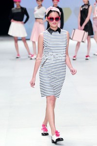 Number1 by Susan Budiharjdo Colorbox. Indonesia Fashion Week 2014 at Jakarta Convention Center. Senayan. Jakarta. [Foto: Mohammad Abduh/Wolipop]