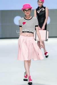 Number1 by Susan Budiharjdo Colorbox. Indonesia Fashion Week 2014 at Jakarta Convention Center. Senayan. Jakarta. [Foto: Mohammad Abduh/Wolipop]