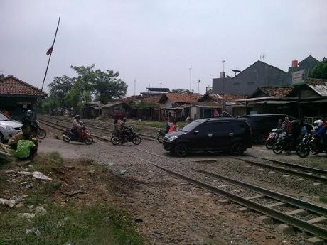 Warga: Sering Terjadi Kecelakaan di Perlintasan KA Cibitung