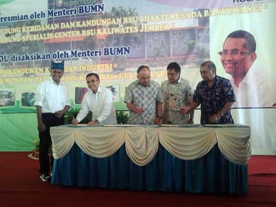 Tiga BUMN Sinergi Bangun Kawasan Industri di Banyuwangi