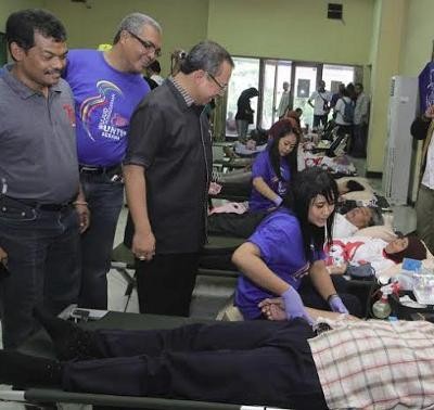 Peringati HPN 2014, PWI Jatim Gelar Donor Darah