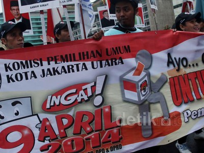 Gerak Jalan Sehat, Tolak Golput