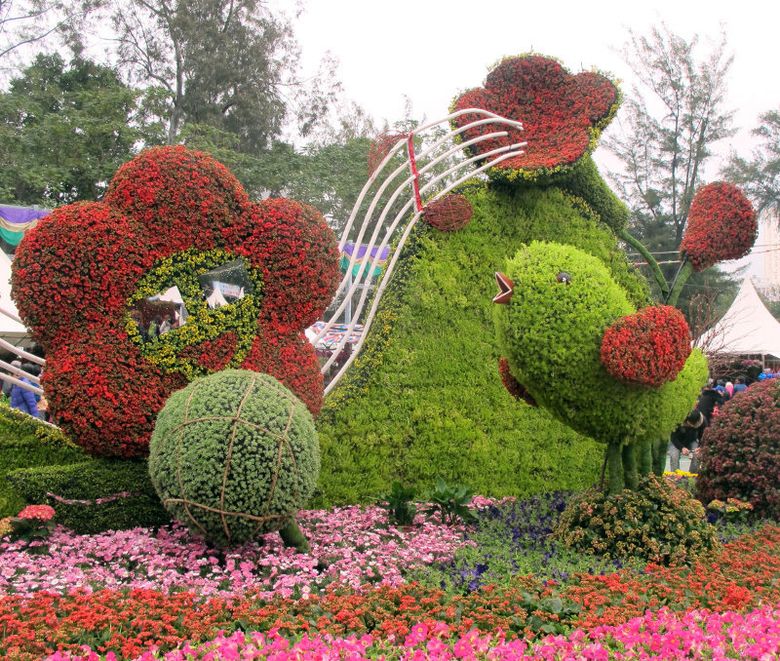 8 Hal Menarik di Hong Kong Flower Show 2014