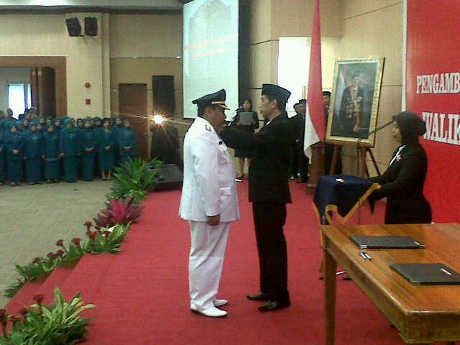 Jokowi Lantik Anas Effendi di Gedung, Beda Dengan Wali Kota Lainnya