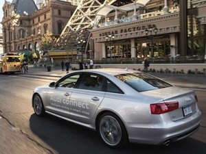 Mobil Audi Bisa Terhubung dengan Lampu Lalu Lintas