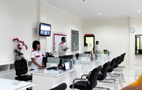 Fasilitas yang disediakan konsumen seperti lounge, dan cafetaria.
