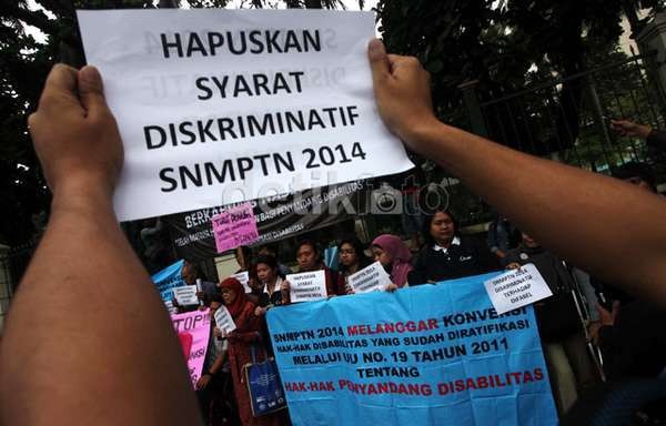 Difabel Menggugat: Dunia Pendidikan Mau Cari Orang Gagah atau Pintar?