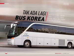 Tak Ada Lagi Bus Korea