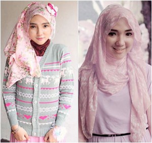 Hijab Style: Padu-padan Scarf Bermotif Si Manis Ayu Indriati Rahayu