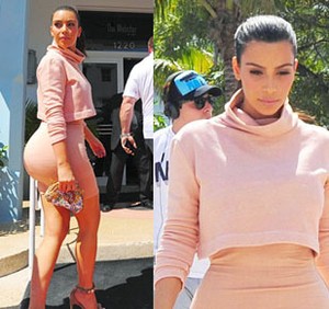 Terbukti! Kim Kardashian Edit Foto Agar Tubuhnya Terlihat Lebih Langsing