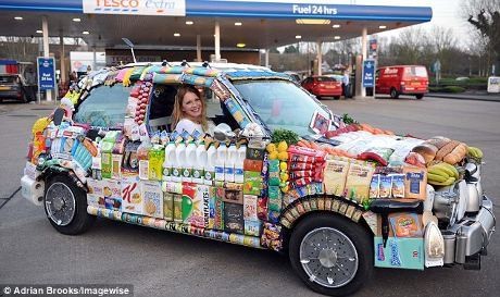 Ini Mobil atau Supermarket Berjalan?