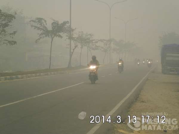 2 Bulan Riau Tak Turun Hujan, Polisi Minta Bantuan Ponpes