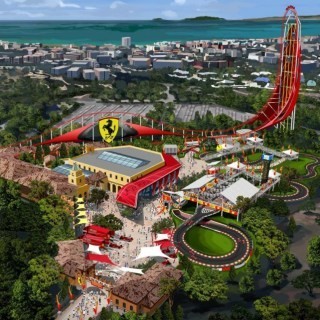 Ini Dia Tampilan Ferrari Land Senilai Rp 1,3 Triliun