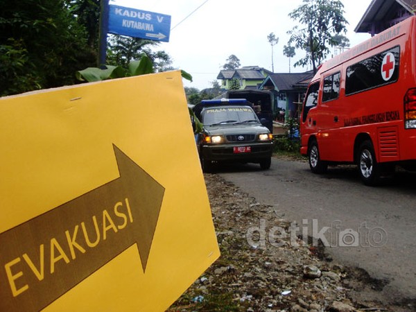 Simulasi Penanggulangan Bahaya Gunung Slamet