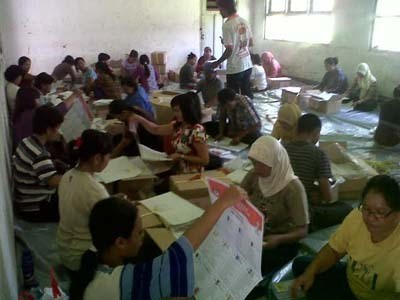 600 Lembar Surat Suara DPD Bali Nyasar ke Mojokerto