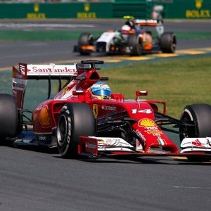 Alonso Catat Waktu Tercepat di Sesi Latihan Pertama