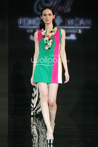 Hengki Kawilarang Fashiontastic 2014 at Pondok Indah Mall. Jakarta. [Foto: Mohammad Abduh/Wolipop]