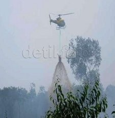 Berdasarkan Pantauan Satelit, Masih Ada Empat Titik Api di Riau