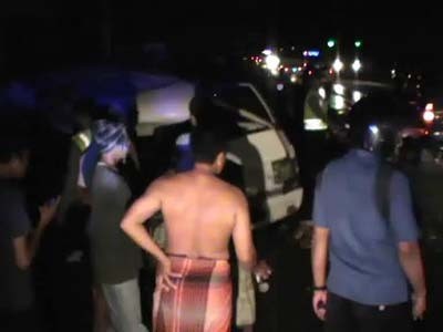 Xenia Tabrak Pohon, 1 Tewas Dan 8 Luka Serius