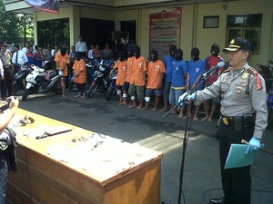 Curi Motor, 4 Anggota Geng Aku Cinta Dia Cinta Didor