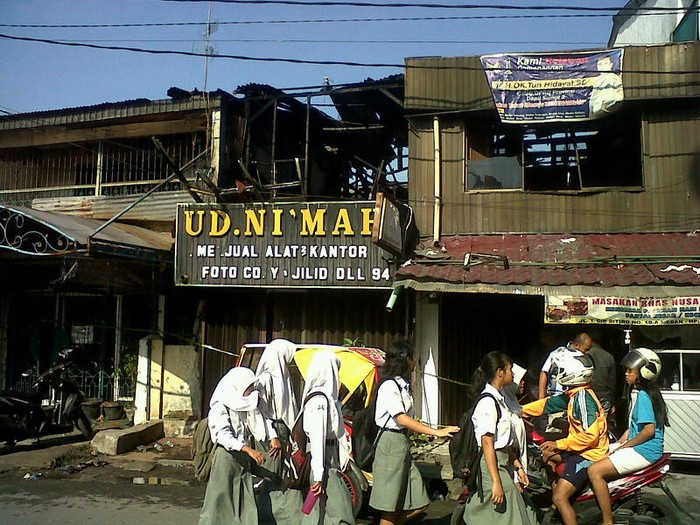 Nenek dan Cucu Tewas Terbakar di Medan