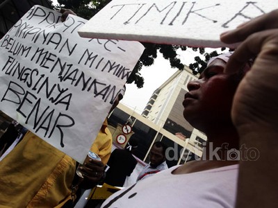 Mahasiswa Mimika Tolak Kekerasan di Papua