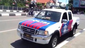 Kisah Mobil Polisi yang Cerewet Ingatkan Warga Patuhi Lalin di Banda Aceh