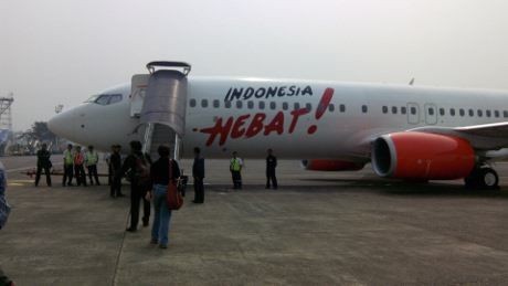 Kampanye, Elite PDIP Gunakan 2 Pesawat Indonesia Hebat