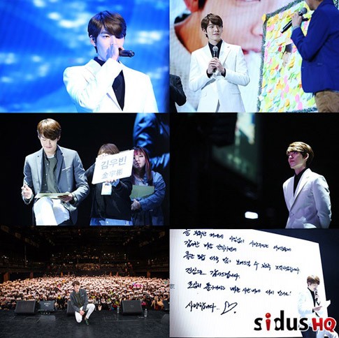 Fanmeeting Kim Woo Bin di Taiwan Penuh Kejutan dan Air Mata