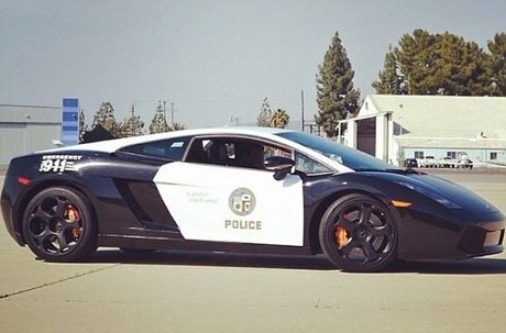 LAPD dan Lamborghini Gallardo