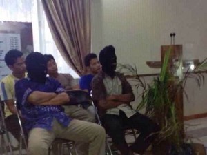 Ini Pengakuan Tersangka Pembakar Hutan di Depan Gubernur Riau