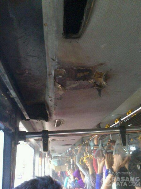 Duh! TransJ Bulukan Seperti Ini Masih Dipakai Mengangkut Penumpang