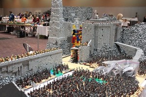 Replika Perang Lord of the Rings dari Lego, Cuma di London!