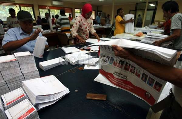 Jelang Pencoblosan, 30 Ribu Surat Suara di Kaltim dan Kaltara Rusak