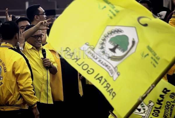 Kampanye di Sumsel, Ical Banggakan Prestasi Gubernur Alex Noerdin