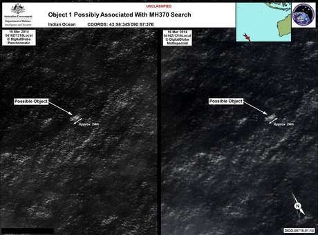 Lokasi 2 Obyek Diduga MAS MH370 Tergolong Perairan Berbahaya