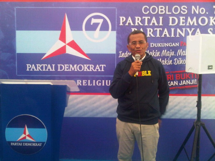 Dahlan Iskan Puji Pidato Politik SBY Saat Kampanye di Malang