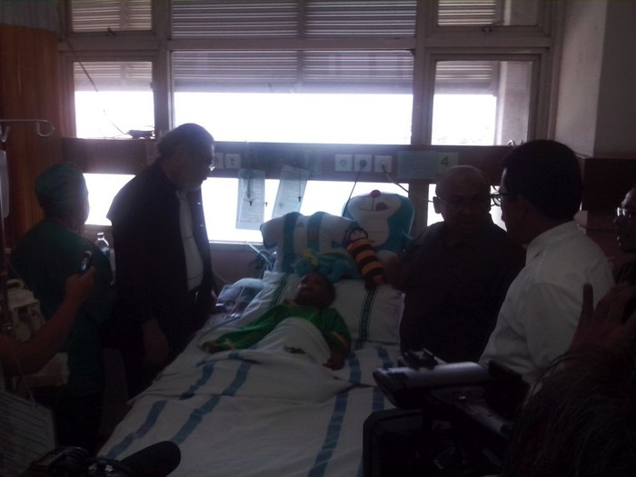 Iqbal yang Kini Sudah Bisa Tersenyum