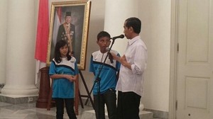 Pesan Jokowi untuk Garuda Baru; Pulang dari Brasil Harus Lanjut Sekolah
