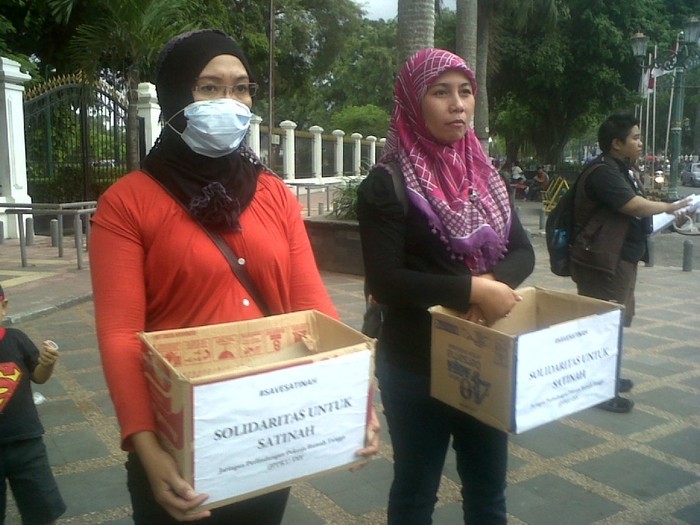 Selamatkan Satinah dari Hukuman Pancung, PRT Yogya Galang Dana