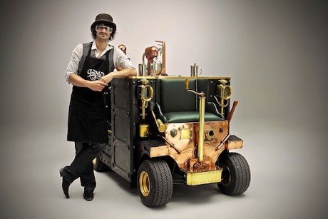 Wah! Ada Es Krim Menyala Dalam Gelap Karya Koki Seniman