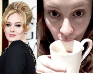 Penampilan Terbaru Adele dengan Wajah Super Tirus