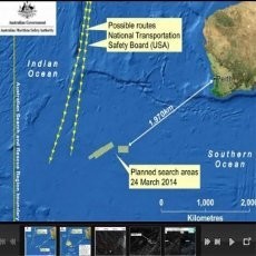 Kapal Australia Dilengkapi Crane Bersiap Ambil Obyek Diduga MH370 dari Laut