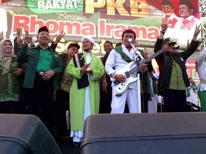 Orasi Politik Prof Rhoma di Tengah Irama Dangdut
